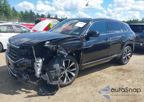 2024 Volkswagen Atlas Cross Sport 2.0T Sel Premium R-Line из США, поврежденный, VIN 1V2FE2CA4RC229125